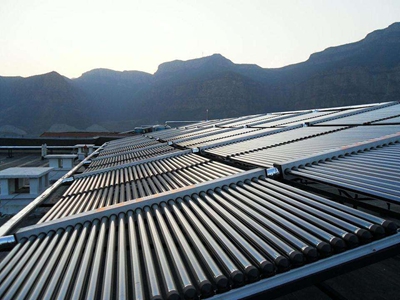 常州某電子設(shè)備公司太陽(yáng)能空氣能熱水工程